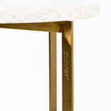 Side Table Luigi Round White