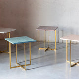 Side Table Luigi Round White
