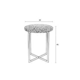 Side Table Luigi Round White
