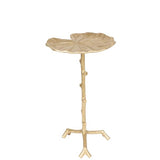 Side Table Lily Single Gold