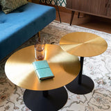 Coffee Table Snow Brushed Brass