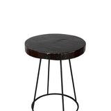 Side Table Kraton Chocolate Black S