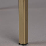 Side Table Vidrio Brass