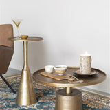 Coffee Table Mason Antique Brass