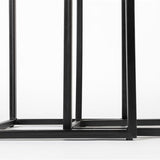 Side Table Parker Set Of 2 High Black