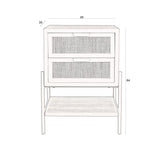 Side Table / Bedstand Yasu Black