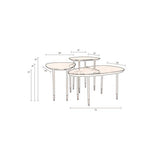 Side Table Phyllis (Set of 3)