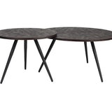 Coffee + side table Webster set of 2