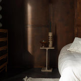 Side Table Satpura Brown Marble