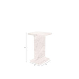 Side Table Satpura Brown Marble