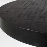 Bar Table Maze Round Black