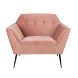 Lounge Chair Kate Pink Clay