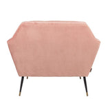 Lounge Chair Kate Pink Clay