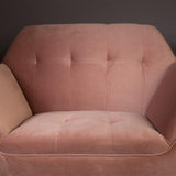 Lounge Chair Kate Pink Clay