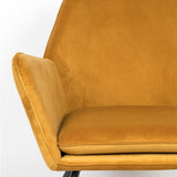 Lounge Chair Bon Velvet Gold