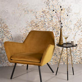 Lounge Chair Bon Velvet Gold