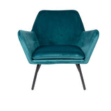 Lounge Chair Bon Velvet Blue