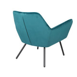 Lounge Chair Bon Velvet Blue