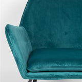 Lounge Chair Bon Velvet Blue