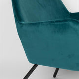 Lounge Chair Bon Velvet Blue