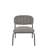 Lounge Chair Jolien Black/Grey
