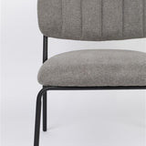 Lounge Chair Jolien Black/Grey