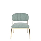 Lounge Chair Jolien Gold/Light Green