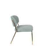 Lounge Chair Jolien Gold/Light Green
