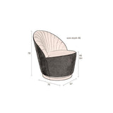 Lounge Chair Madison Whiskey