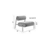 Lounge Chair Lekima Pink