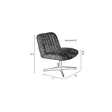 Lounge Chair Belmond Rib Green