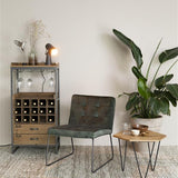 Lounge Chair Clark Grey Green