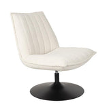 Lounge Chair Jax Off White Bouclé