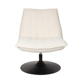 Lounge Chair Jax Off White Bouclé