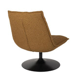 Lounge Chair Jax Ochre Bouclé