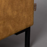 Sofa Houda 1-Seater Caramel