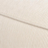 Sofa Fat Freddy Rib Left Natural