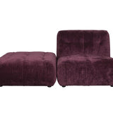 Sofa Giada 1-Seater Plum