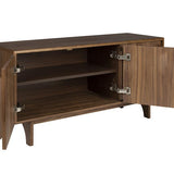 Sideboard Groove 3 Doors Walnut