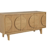 Sideboard Groove 3 Doors Natural Oak