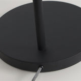 Floor Lamp Buckle Head Black