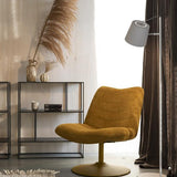 Floor Lamp Buckle Head White
