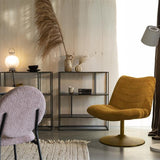 Floor Lamp Buckle Head White