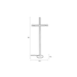 Floor Lamp Hawk Black