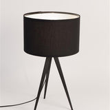 Table Lamp Tripod Black