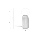 Table Lamp Dash M Brown Rice