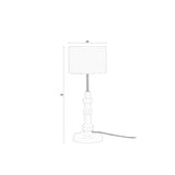 Table Lamp Totem Smooth Terra