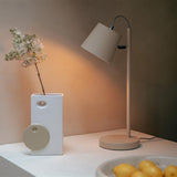 Table Lamp Buckle Head Beige