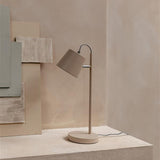 Table Lamp Buckle Head Beige
