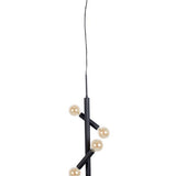 Pendant Lamp Hawk Black Tall